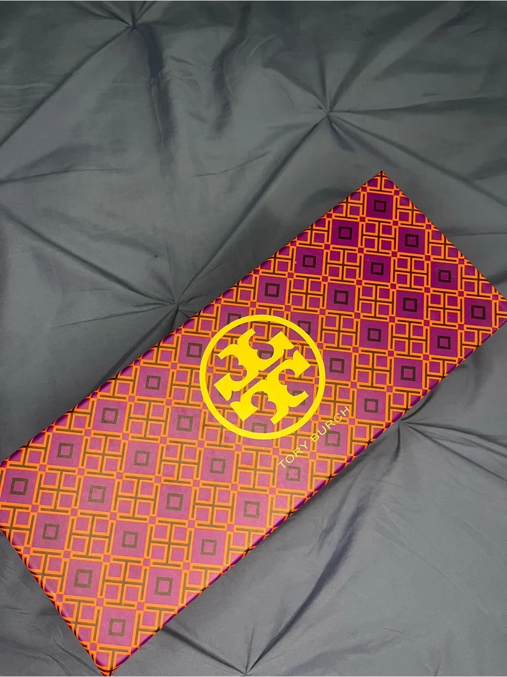 Tory Burch Black Miller Logo Beaded Sandals